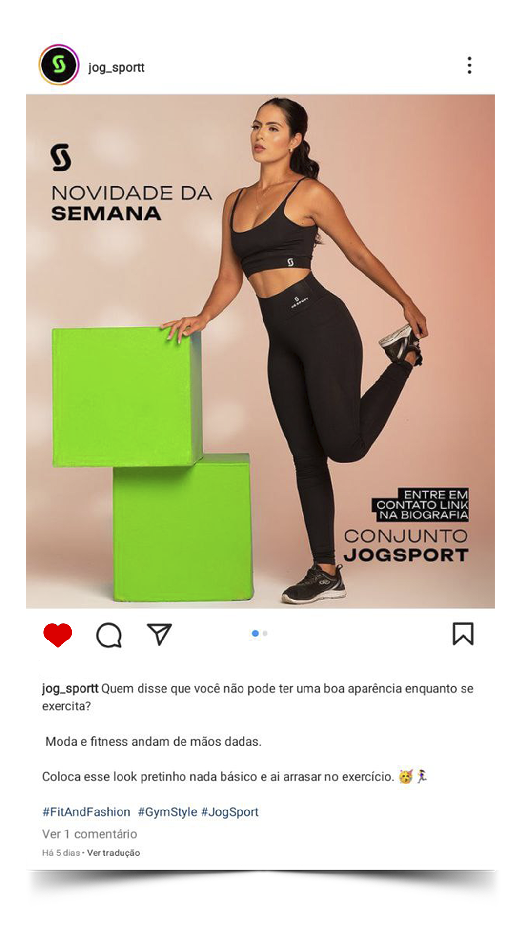 Post social media - Jog Sport - Post 4